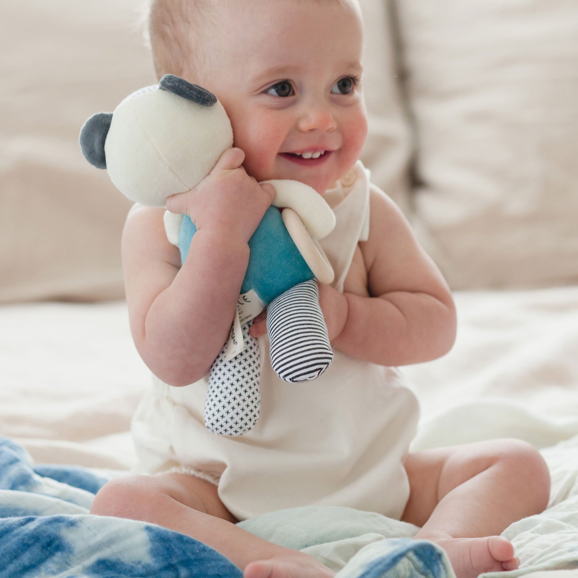 Organic Busy Bear Activity Toy