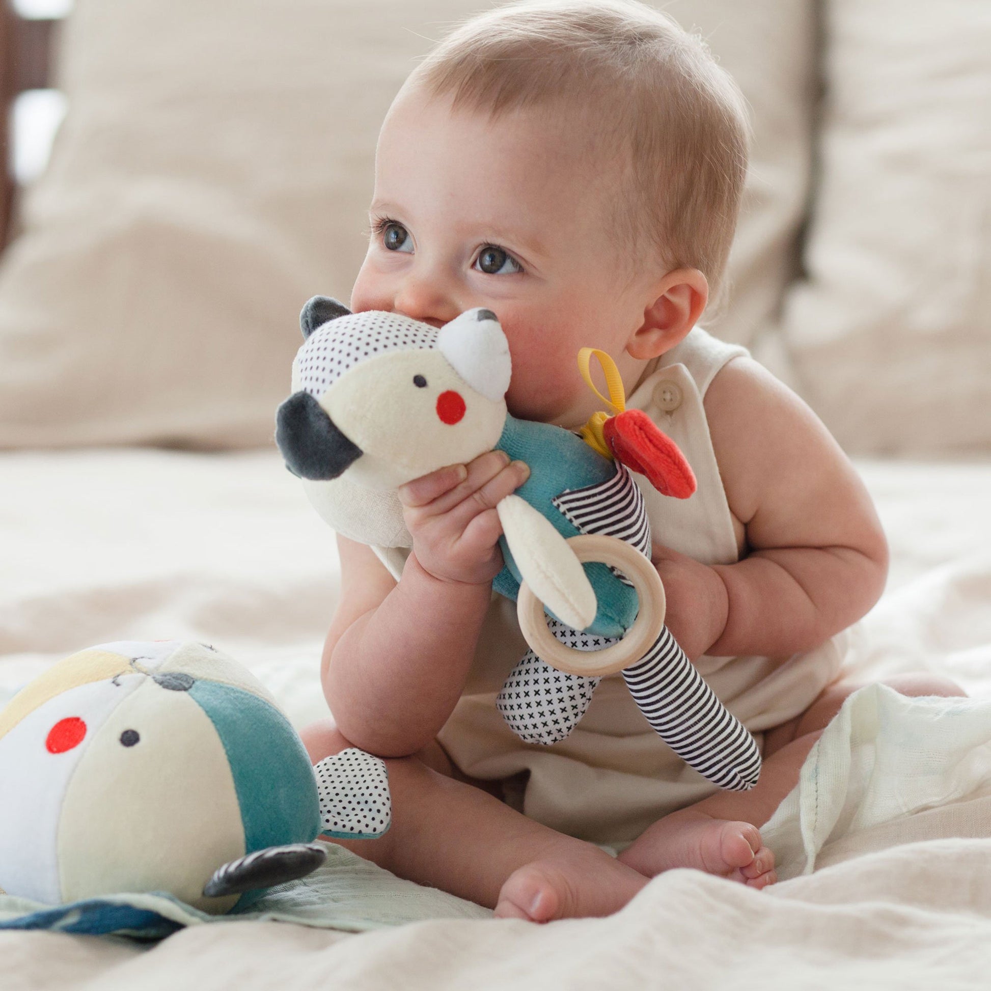 Organic Busy Bear Activity Toy