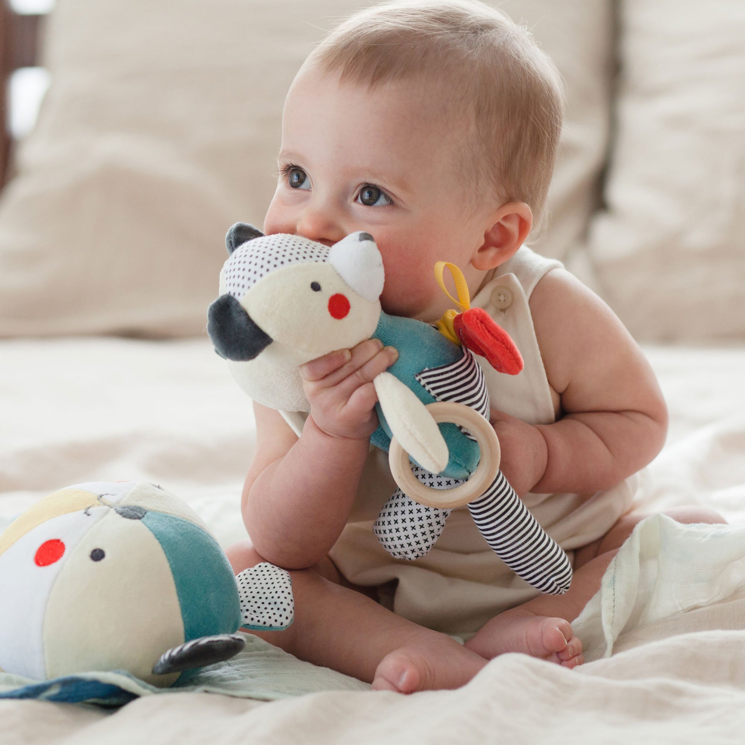 Organic Busy Bear Activity Toy