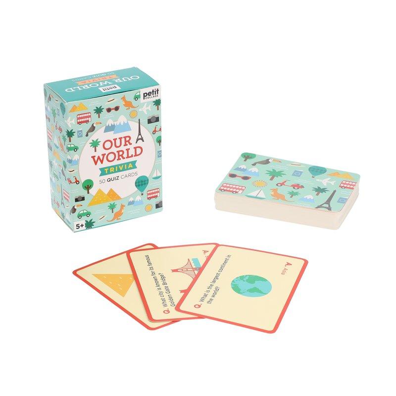 Trivia Cards - Our World