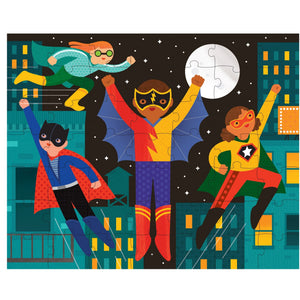 Two Sided Superheroes On-the-Go Puzzle