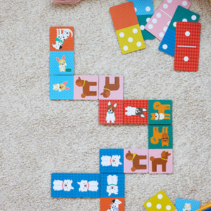 Dominoes Spot the Difference: Doggies
