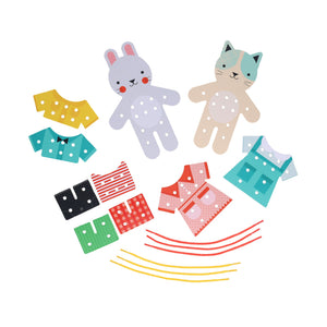 Petit Friends Dress-Up Lacing Set