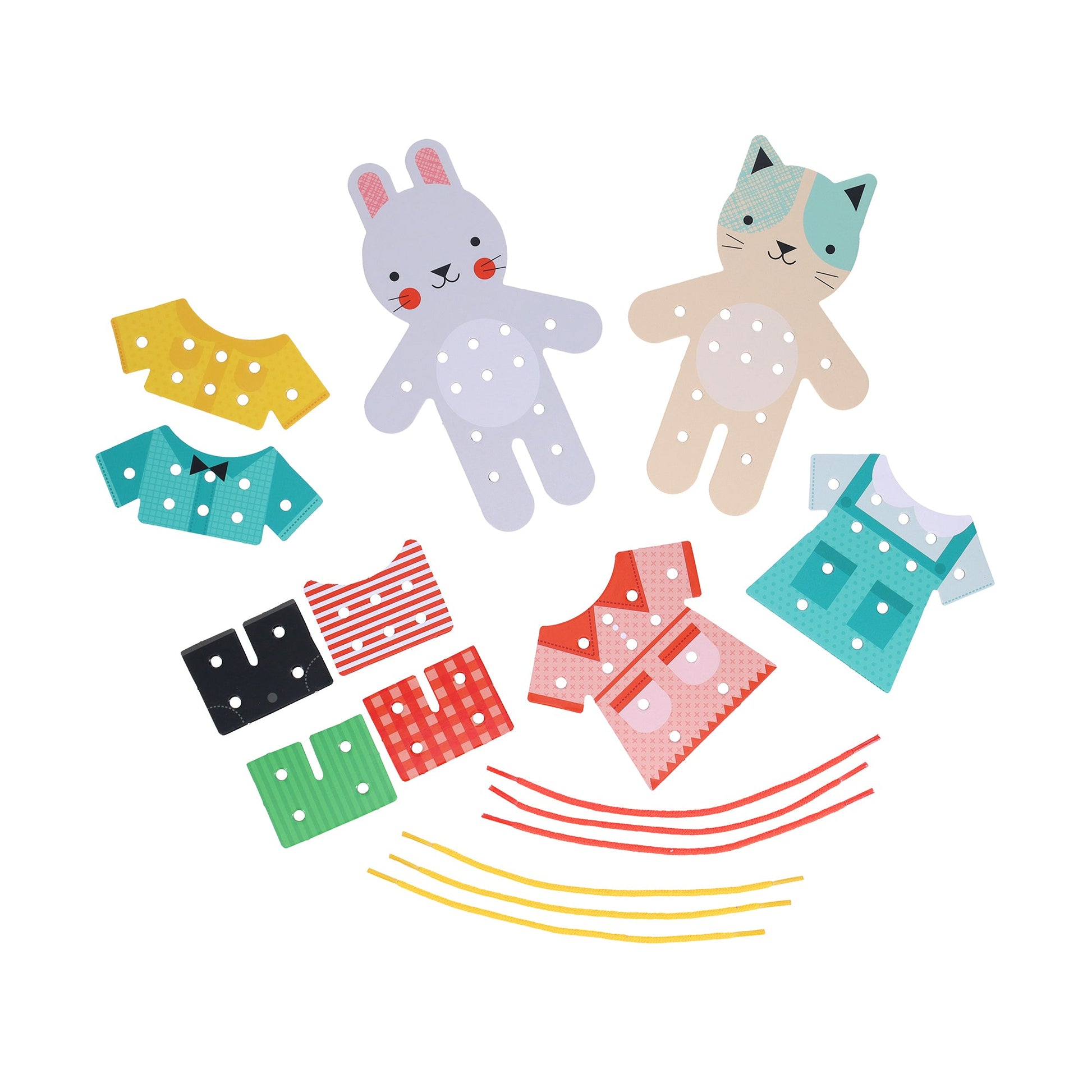 Petit Friends Dress-Up Lacing Set