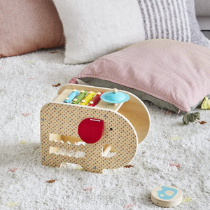 Wooden 5-in-1 Elephant Music Toy
