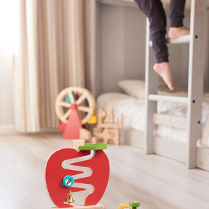 Wooden Apple Run Play Set