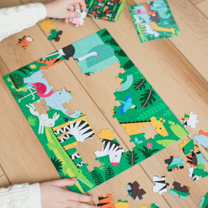 Two Sided Animal Menagerie On-The-Go Puzzle