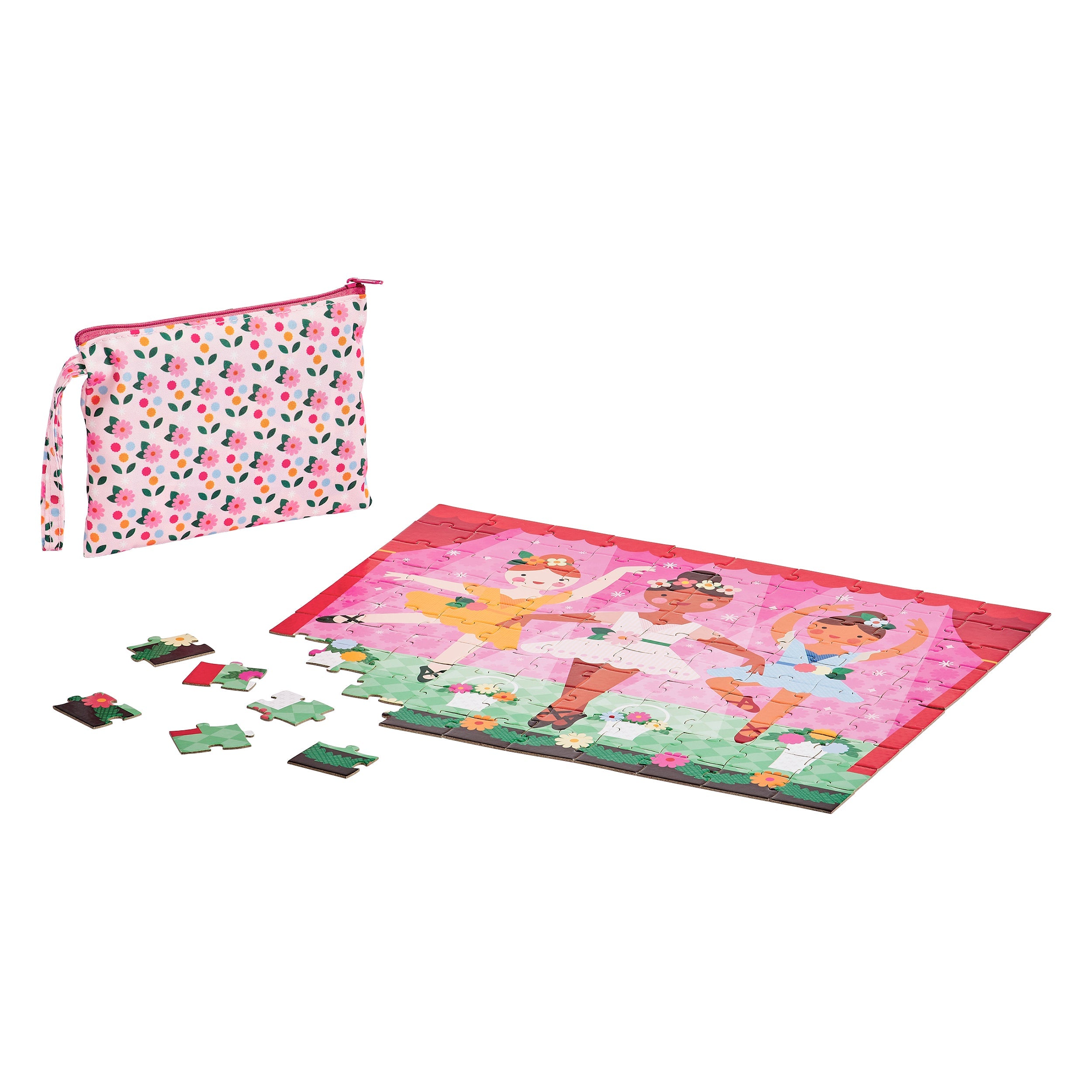 Two Sided Ballerina On-The-Go Puzzle