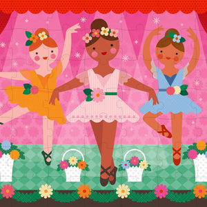 Two Sided Ballerina On-The-Go Puzzle