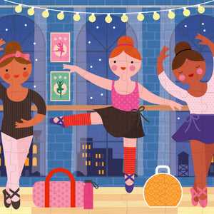 Two Sided Ballerina On-The-Go Puzzle