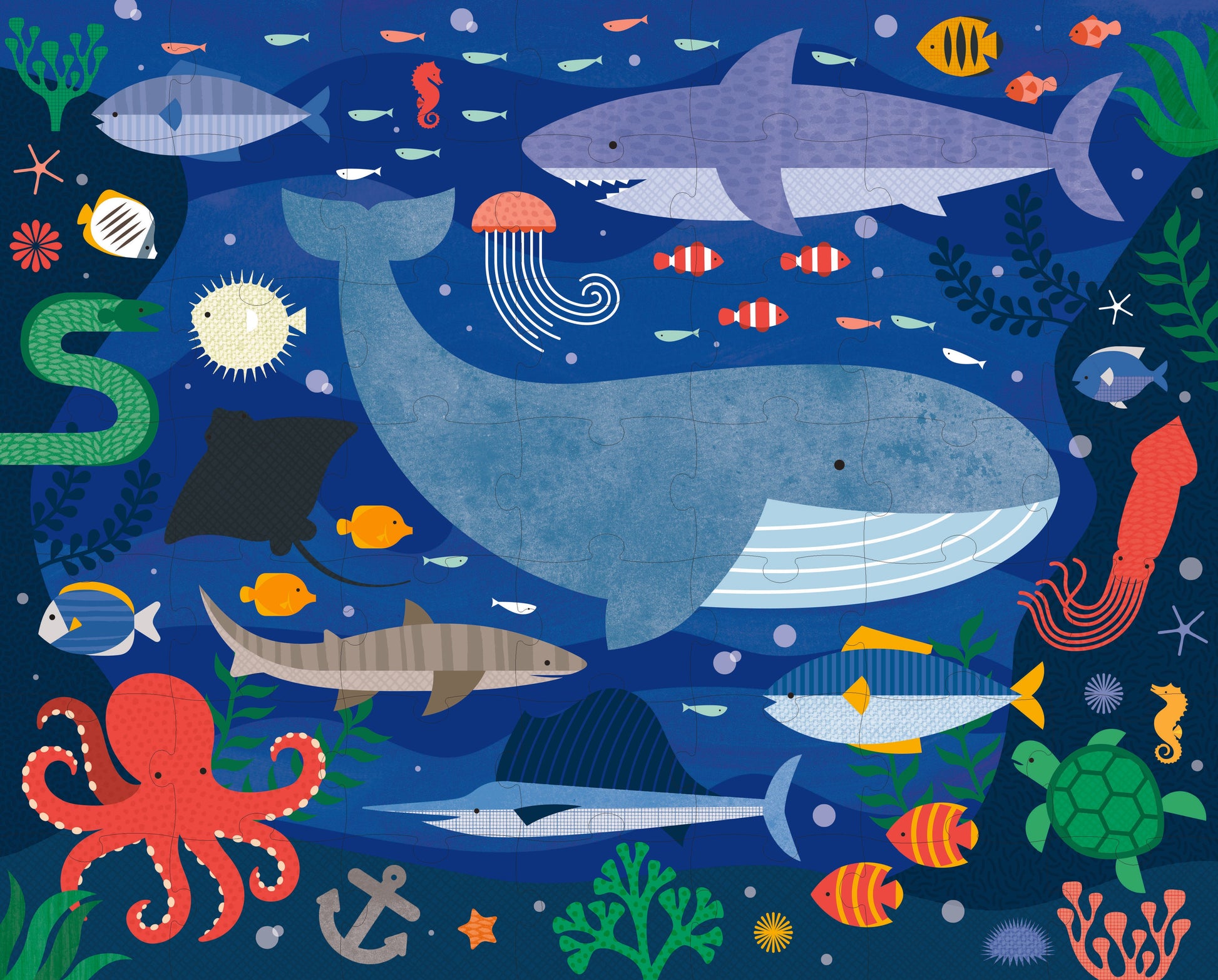 Two Sided Under The Sea On-The-Go Puzzle