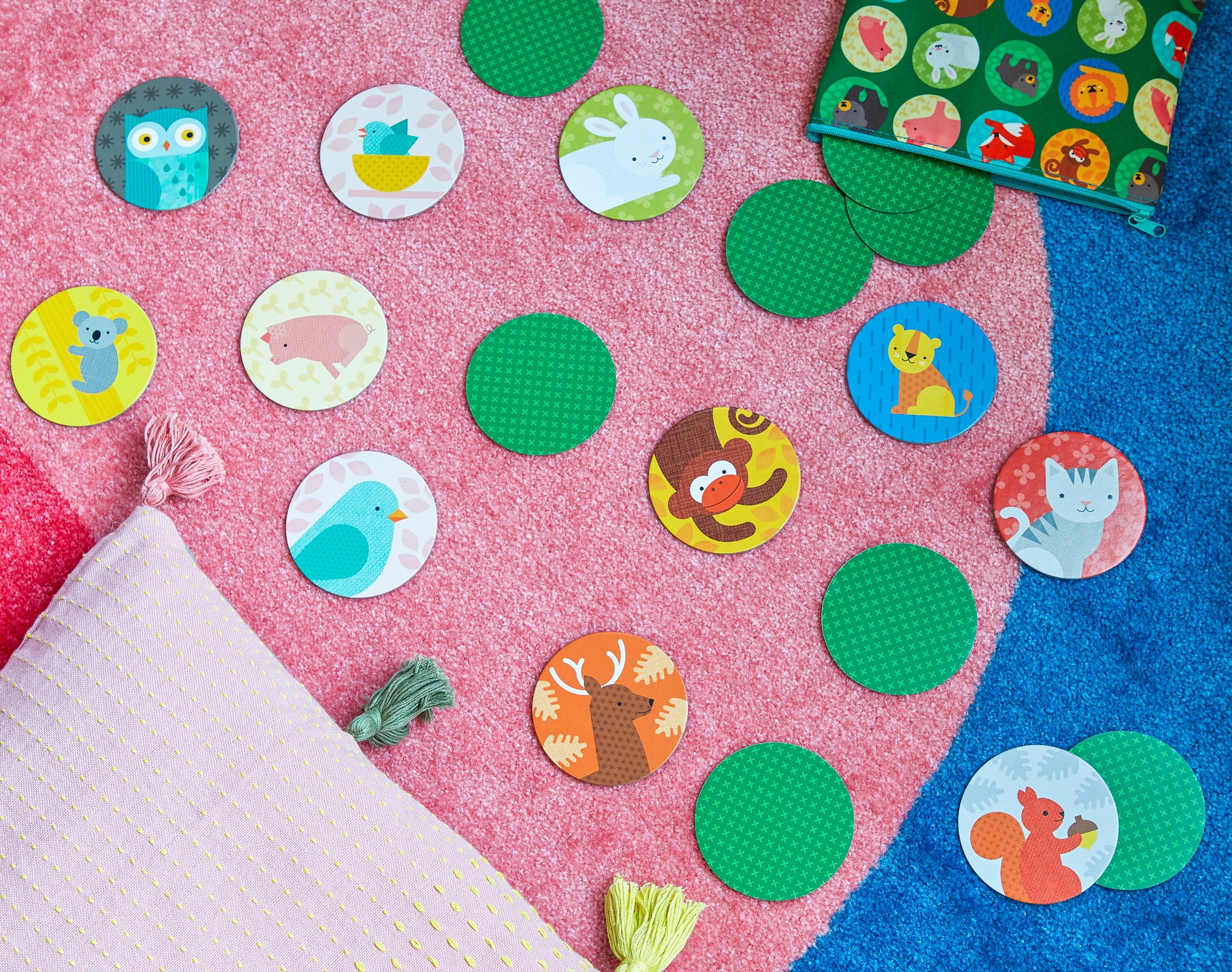 Animals + Babies Matching Game