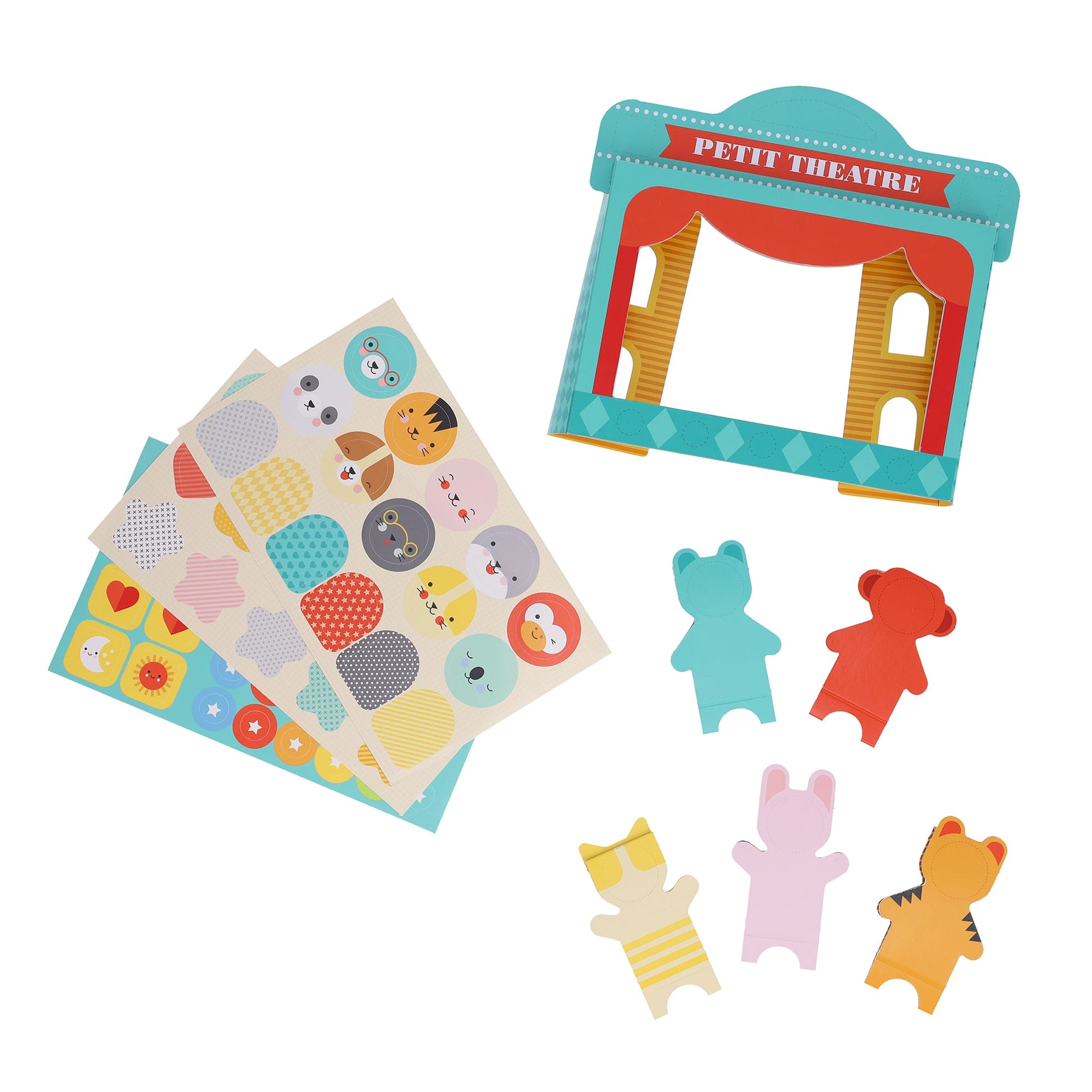 Petit Friends Puppet Theatre Set
