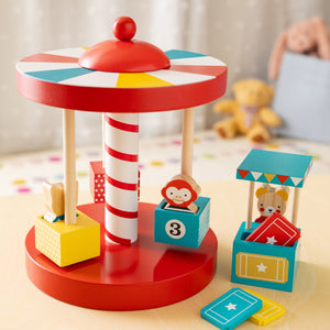 Merry-Go-Round Wooden Carousel
