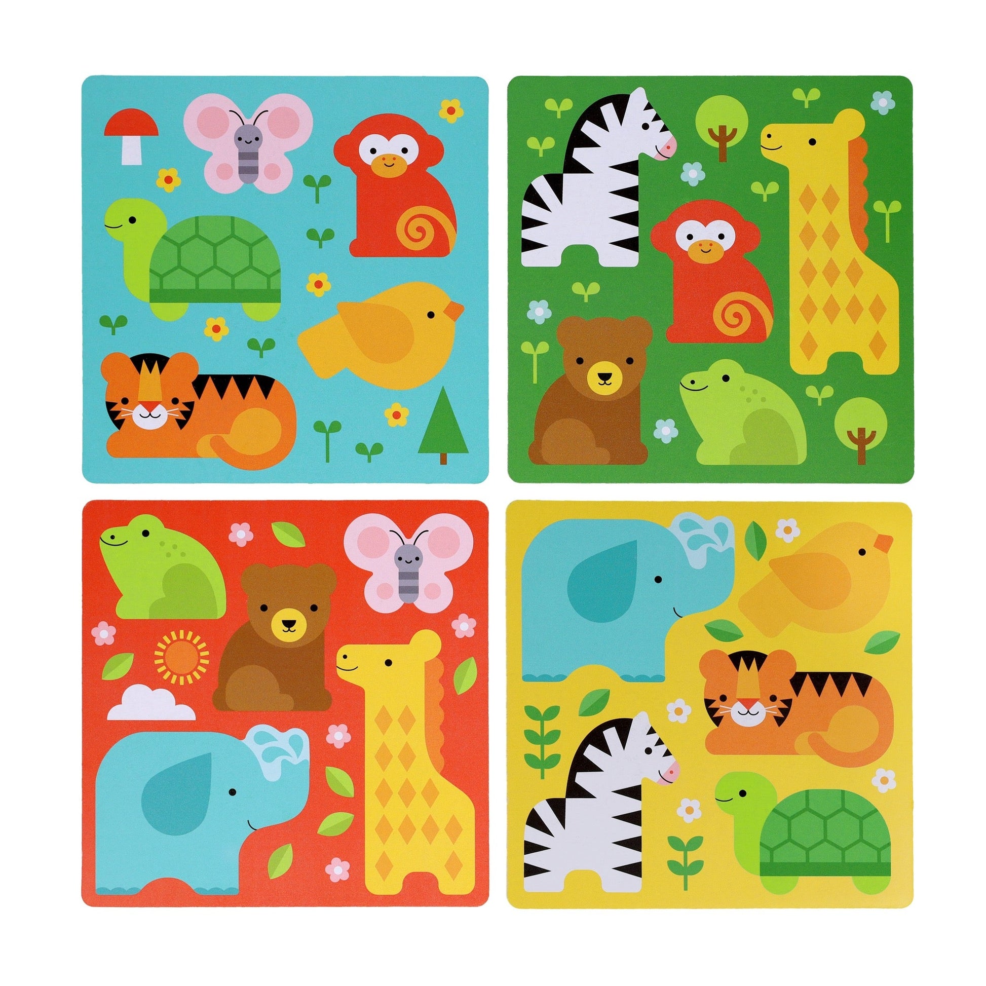 First Bingo Game: Animal Friends