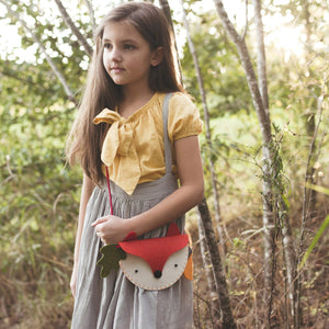 DIY Woodland Fox Felt Bag