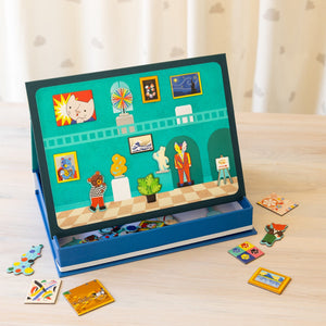 Magnetic Play Scene: My Museum