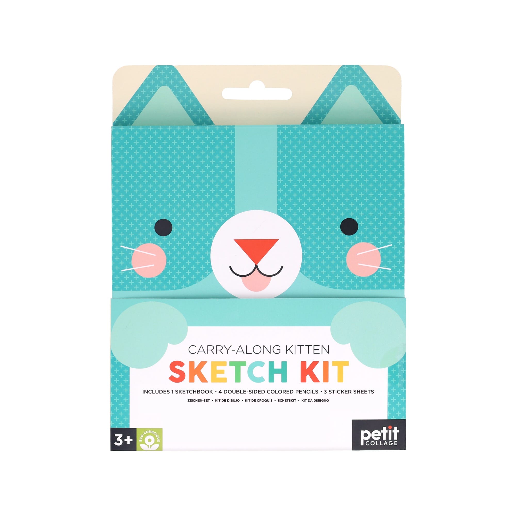 Carry-Along Kitten Sketch Kit