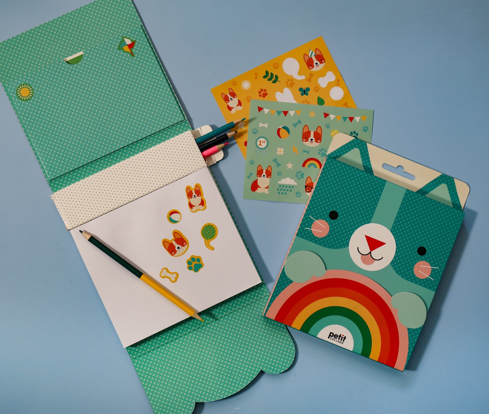 Carry-Along Kitten Sketch Kit