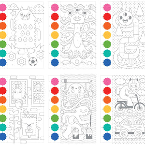 Paint by Numbers: Monsters