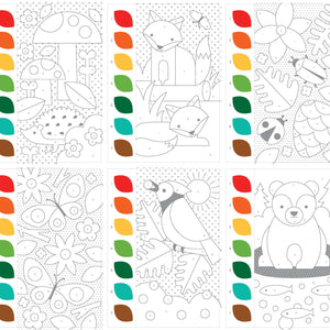 Paint by Numbers: Woodland
