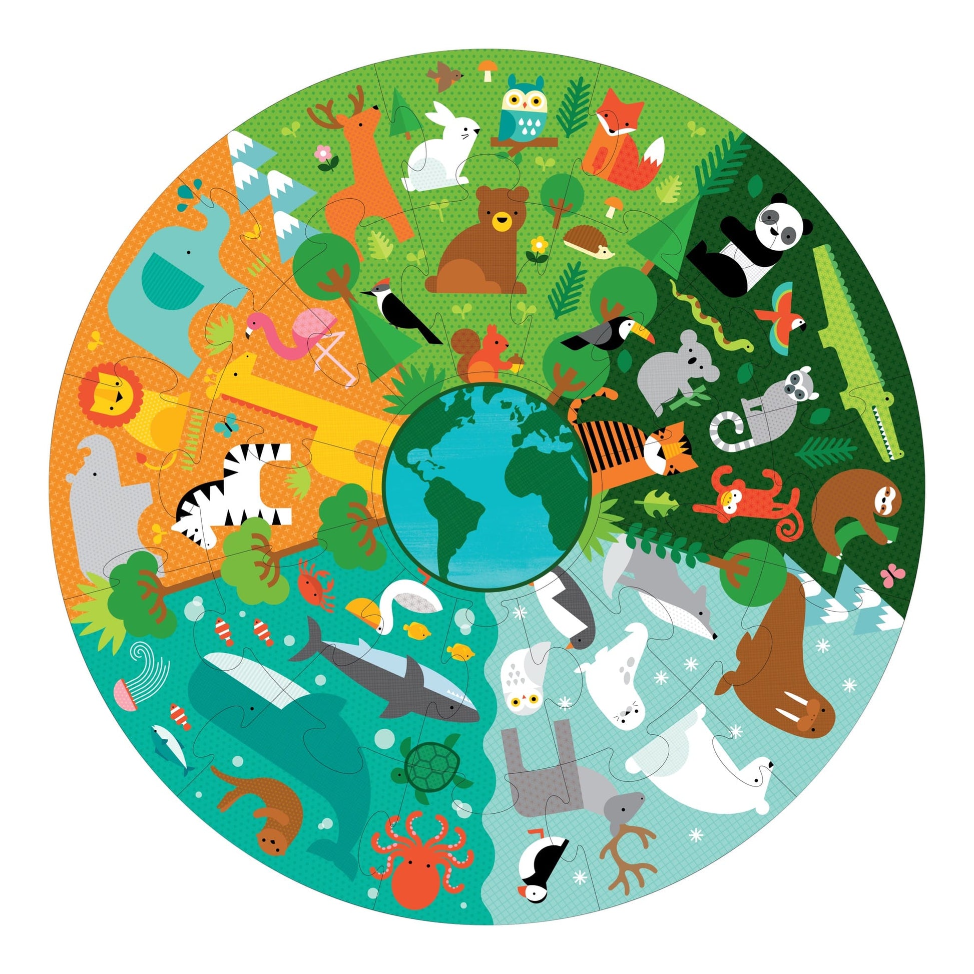 Floor Puzzle: My Planet Earth