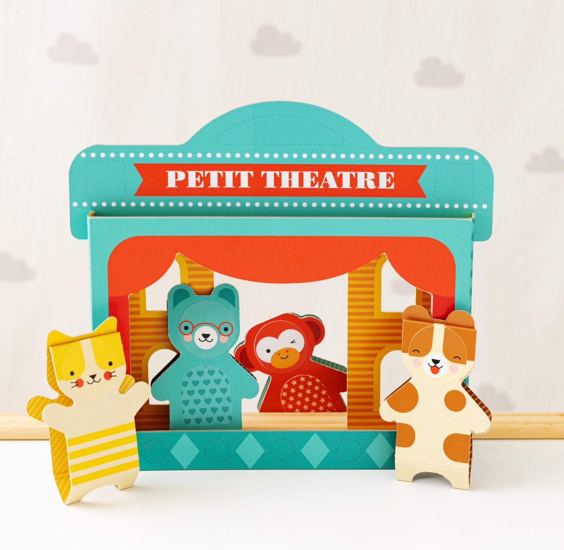Petit Friends Puppet Theatre Set
