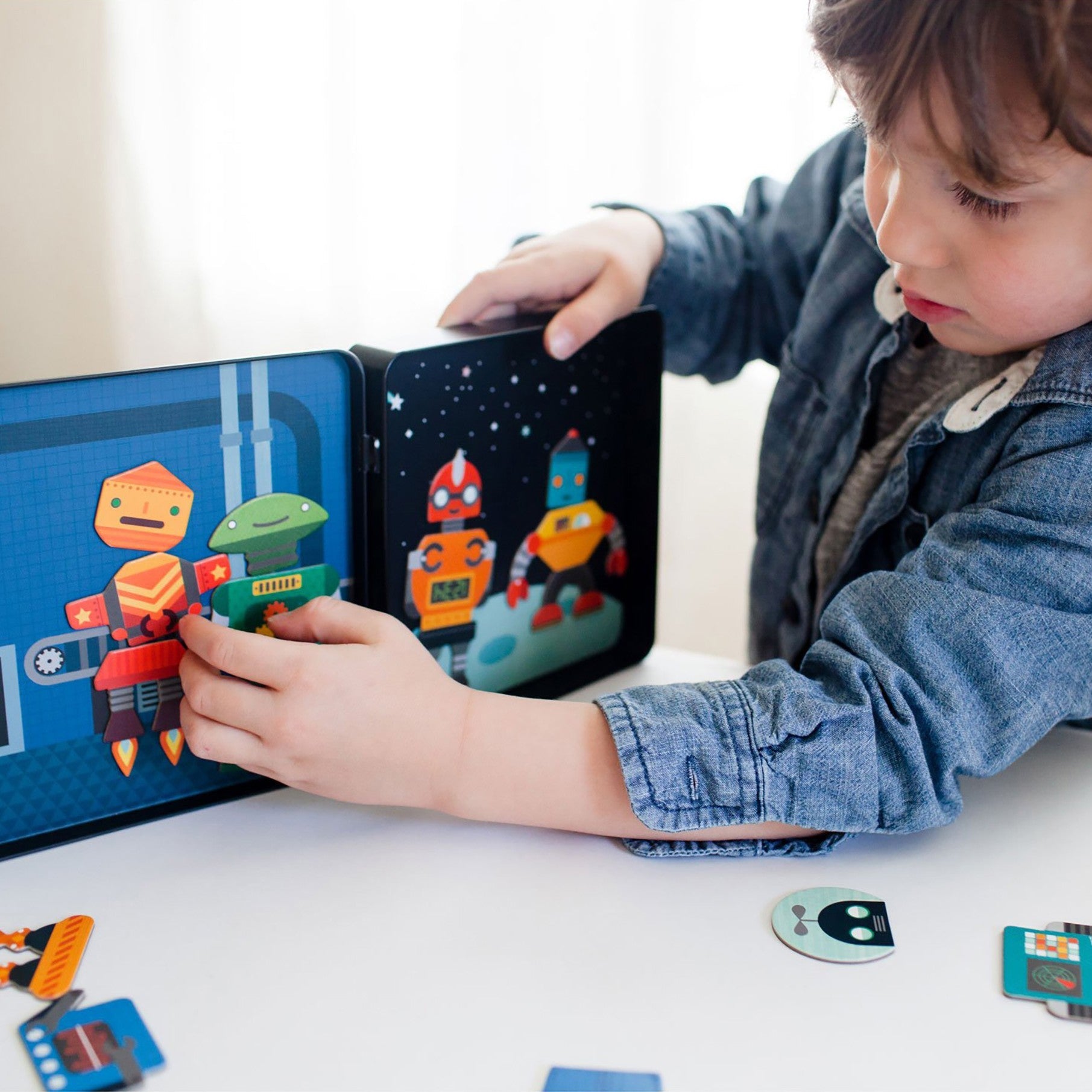 Robot Remix Magnetic Play Set
