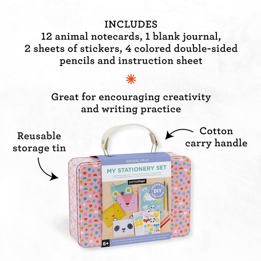 Animal Pals My Stationery Set